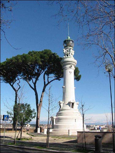 Gianicolo's lighthouse picture, Rome