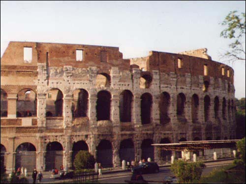 Colosseum picture, Rome