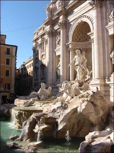 Trevi Fountain picture, Rome